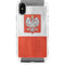 Poland Flag Distressed iPhone X/XS Cargo Case